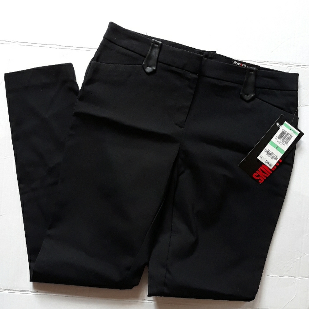Style&Co. Black Skinny Pants
